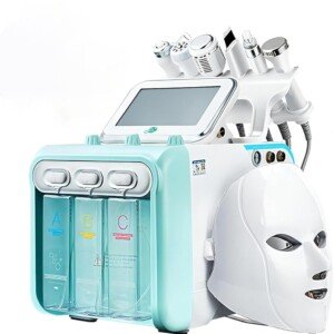 Hydrogen Oxygen 7 in1 Facial Care Machine with Mask Multifunctional Face Skin Care Device
