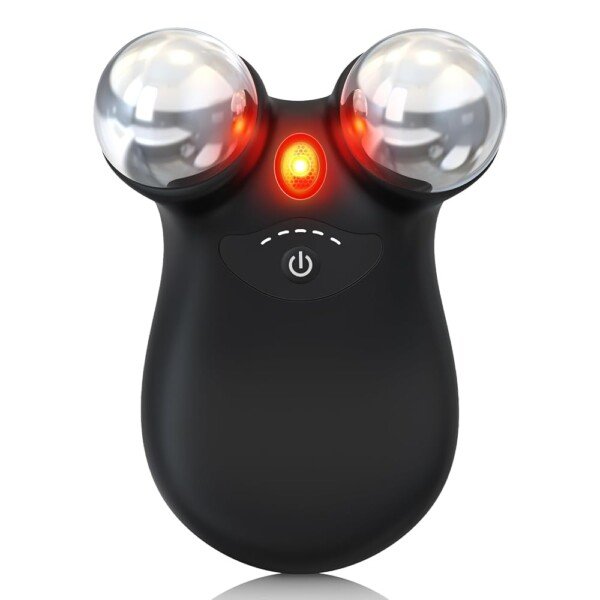 Microcurrent Facial Device,Latest Red Light Technology,Enhances The Ability to Lift The Face and Tighten The Skin,Facial Wrinkle Equipment,Smart Photon Micro-Current...