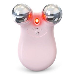 Microcurrent Facial Device,Latest Red Light Technology,Enhances The Ability to Lift The Face and Tighten The Skin,Facial Wrinkle Equipment,Smart Photon Micro-Current...