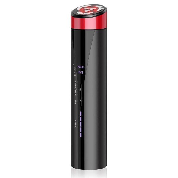 Radio Frequency Skin Tightening Device, 3-in-1 Microcurrent Facial Machine Face Massager LED Anti Aging Wrinkle Reduction, Enhanced Absorption, Elasticity, Pore Care Korean Skin...
