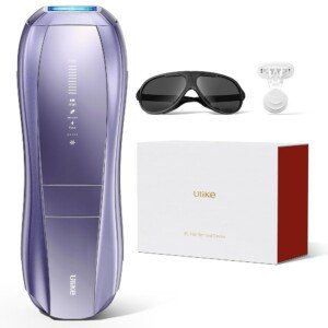 Ulike Laser Hair Removal, Air 10 IPL Hair Removal for Women and Men, 65°F Ice-Cooling Contact, Dual Lights, Skin Sensor & SHR Mode* for Nearly Painless, Effective & Long-Lasting...